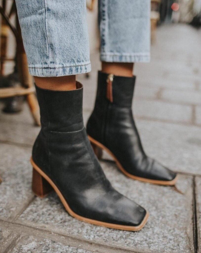 Alohas sustainable leather boots