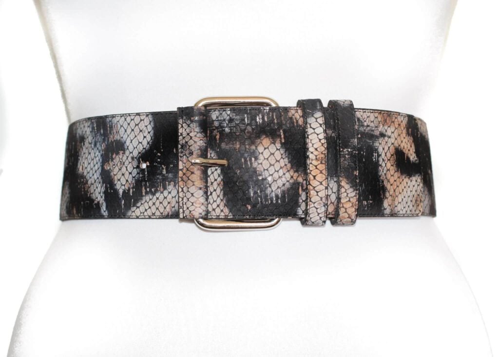 Bhava vegan belt made from sustainable materials