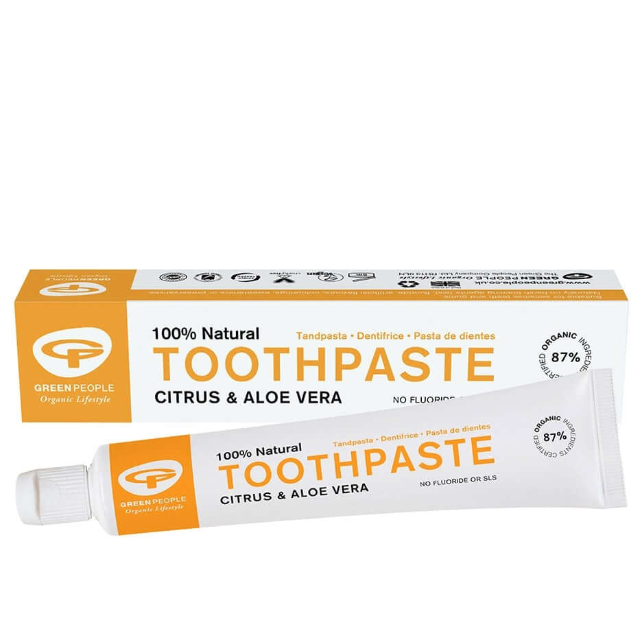 Green People natural toothpaste