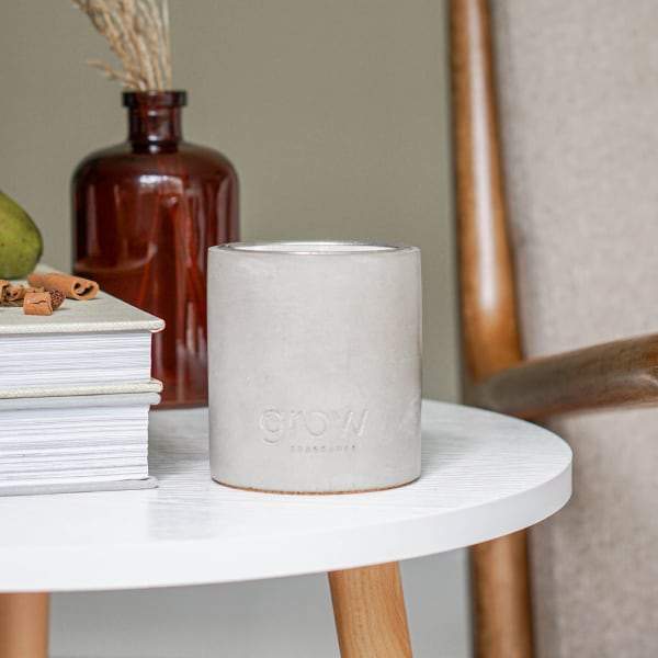 Grow Fragrance non toxic soy wax candle