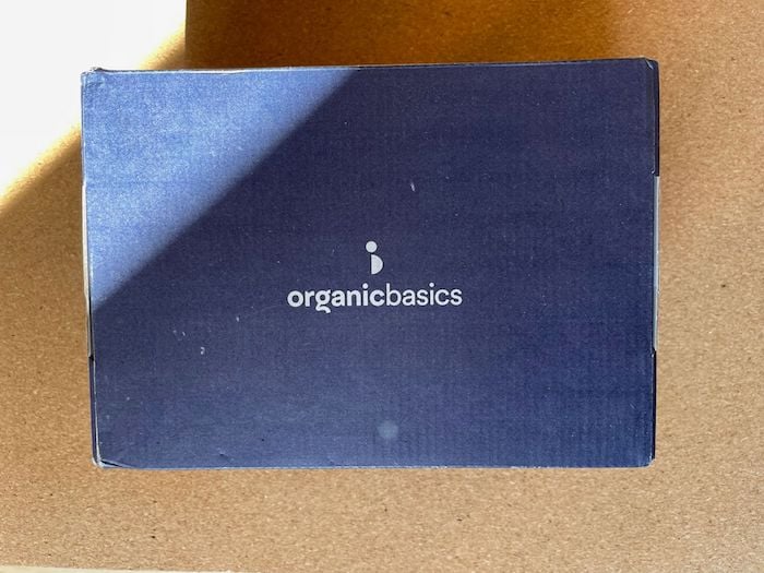 Organic Basics recyclable packaging