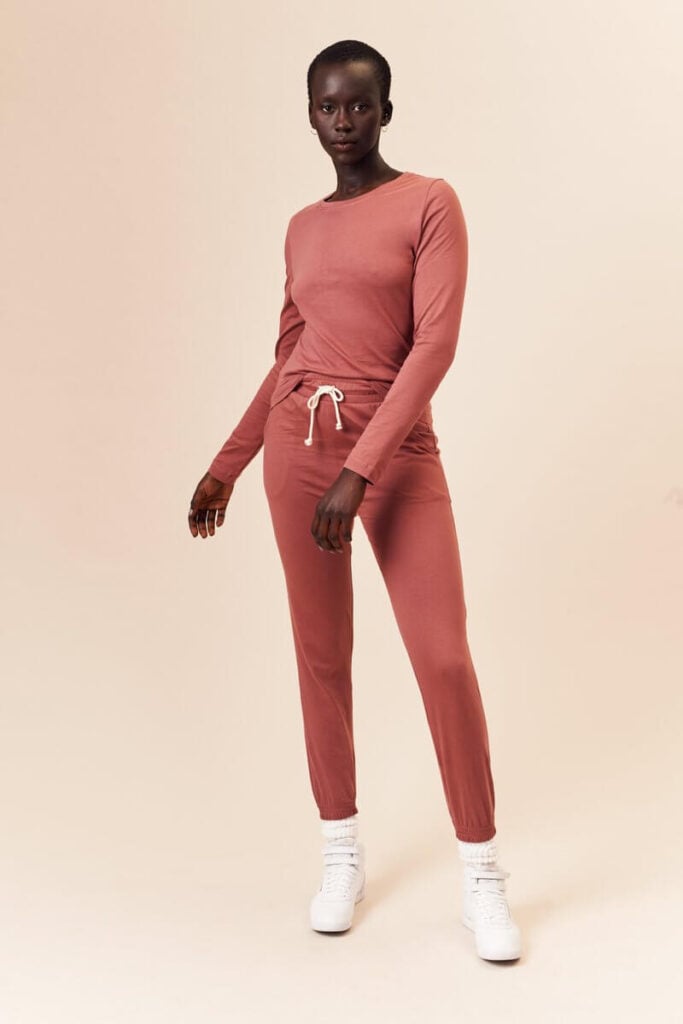 Kotn organic cotton sweatpants sustainably made