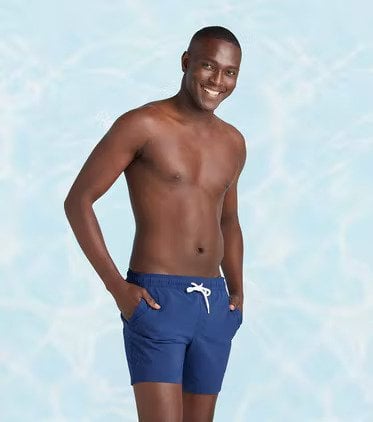 MeUndies sustainable swim trunks