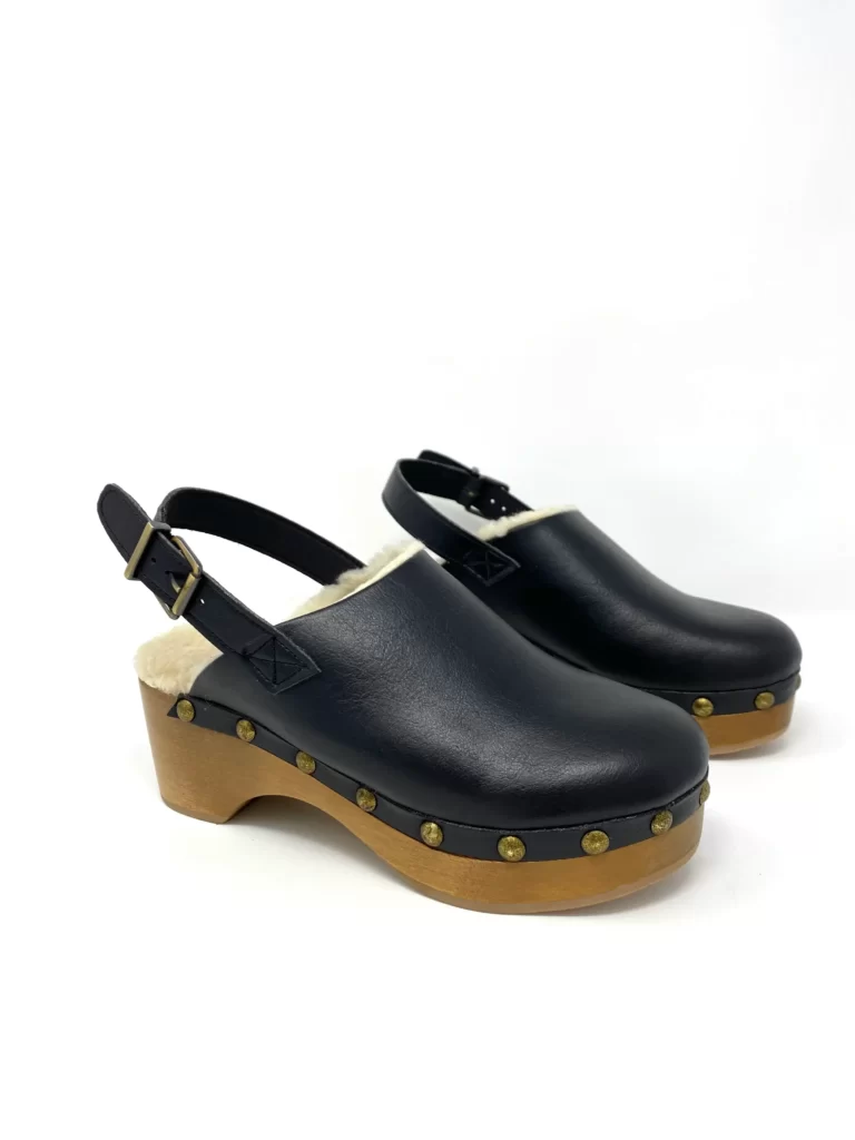 Novacas vegan leather clogs ethically made