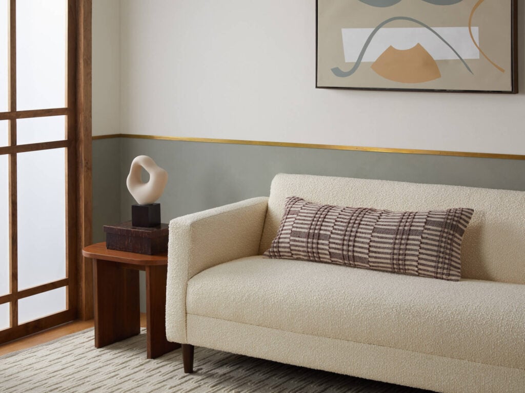 Parachute natural throw pillows