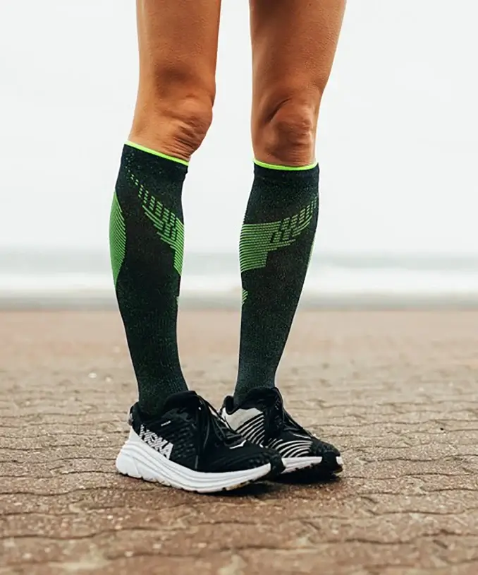 Rockay sustainable running socks made from recycled fishing nets