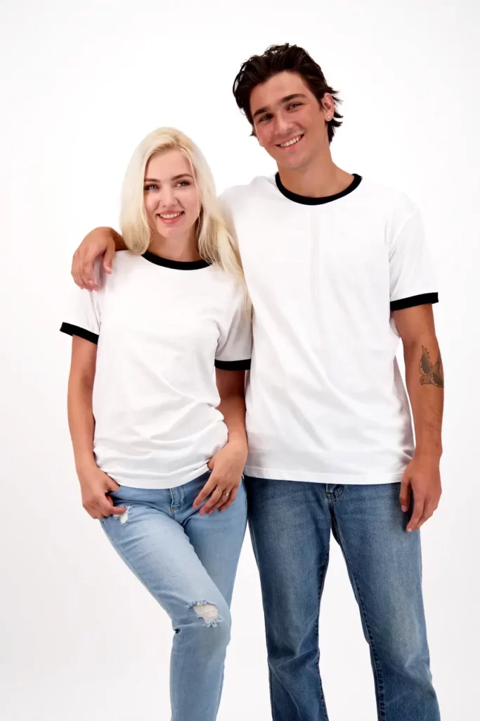 The good tee organic cotton 3/4 sleeve t shirt