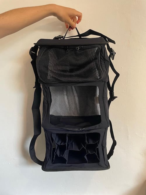 Tropicfeel shell backpack removable wardrobe