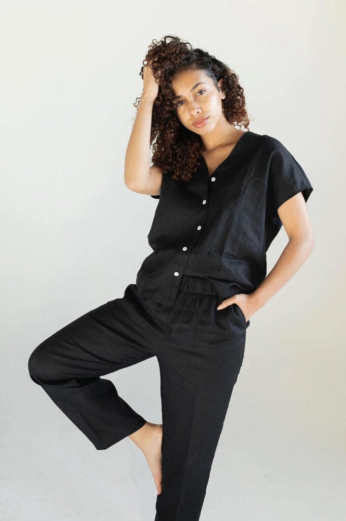 Two Days Off natural linen clothing