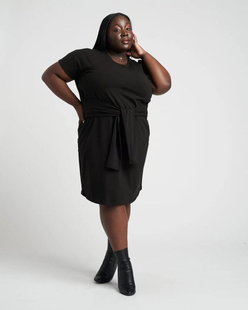 Universal Standard size inclusive brand creating sustainable clothing in sizes up to US 40