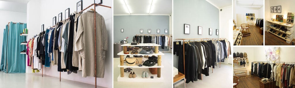 homage store sustainable fashion Berlin