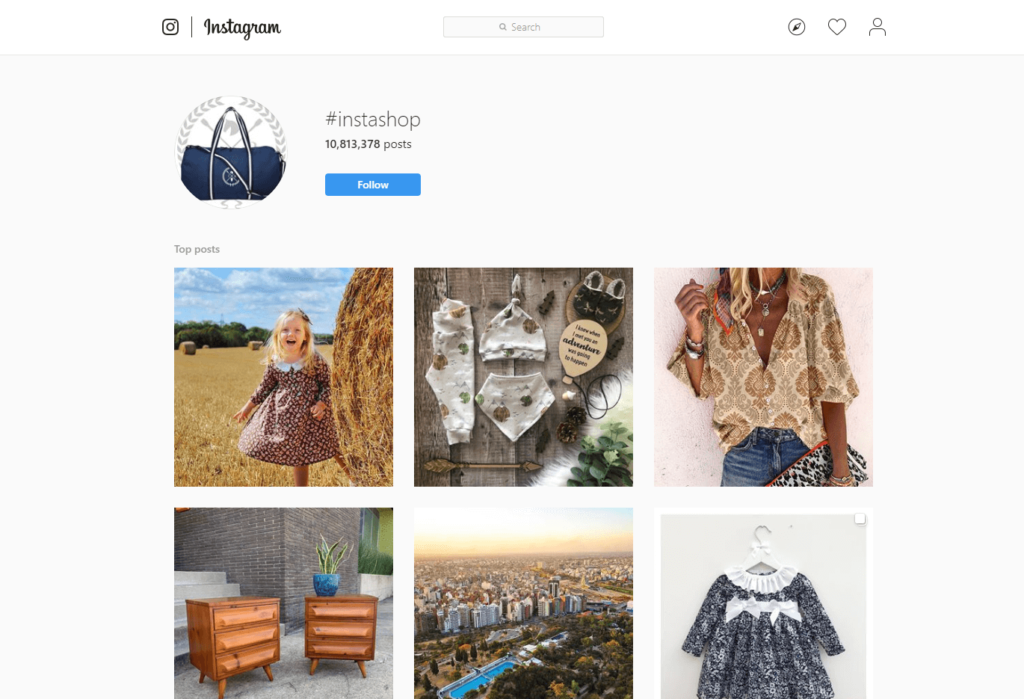 Instagram buy and sell clothes