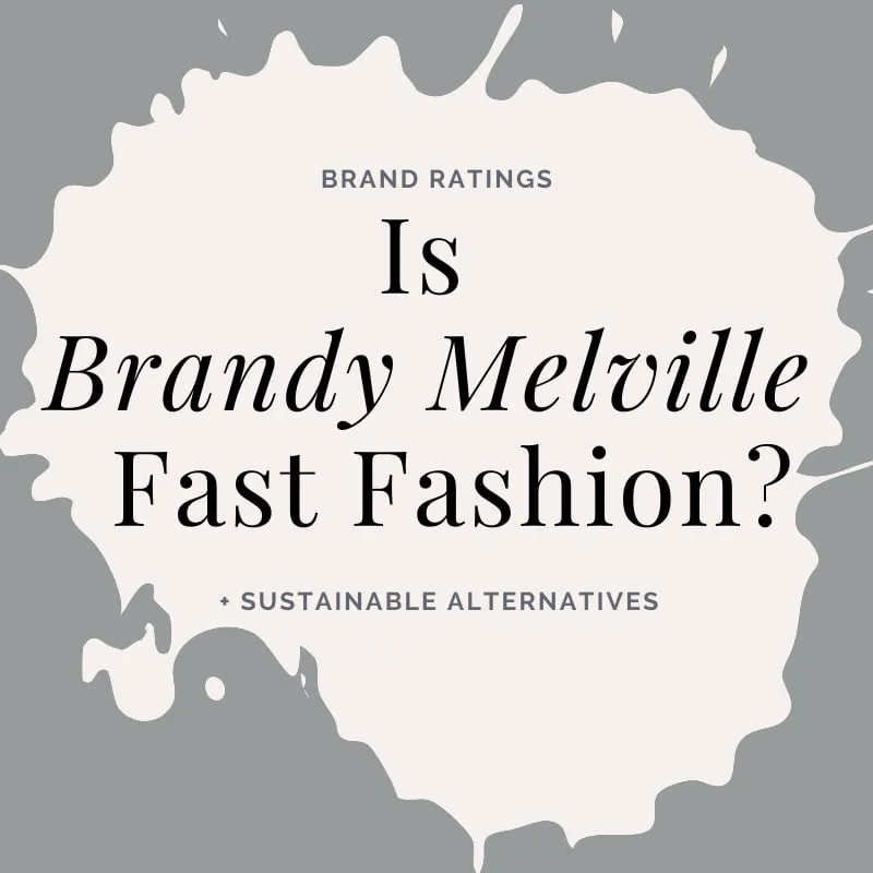 Is Brandy Melville Fast Fashion? Analysis and Alternatives