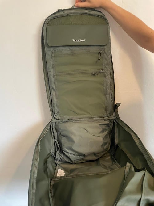 Tropicfeel shell backpack internal padded pouch for laptops and ipads