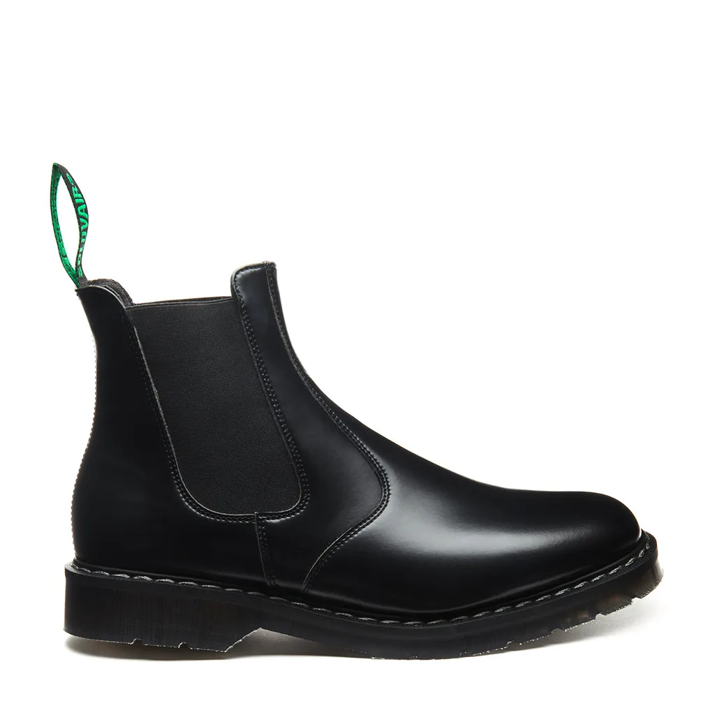 Solovair vegan dealer boot, made in England