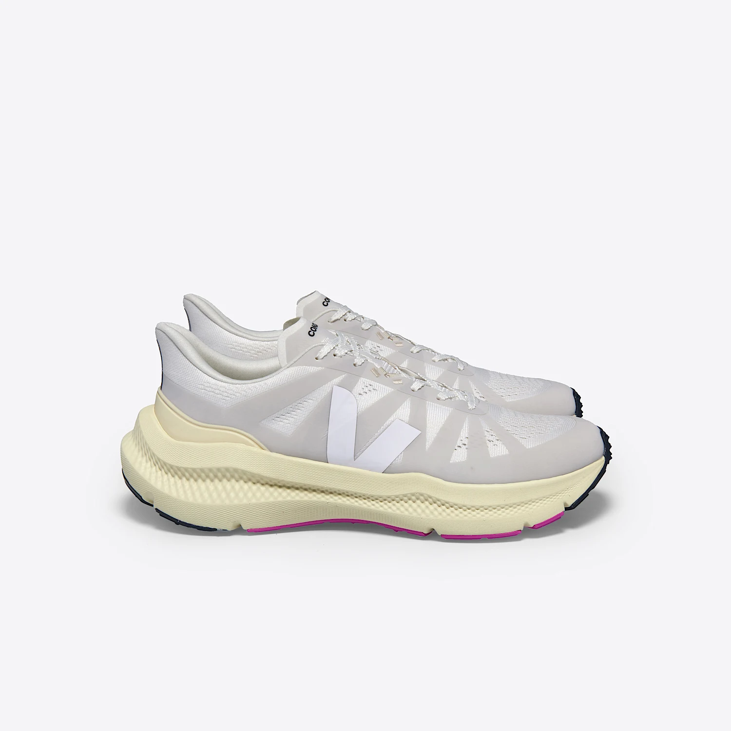 Veja Condor running shoe made from recycled plastic bottles and organic materials